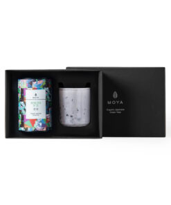 Set cadou Cană artizanală "Maru-Chan" & Ceai Japonez Genmaicha