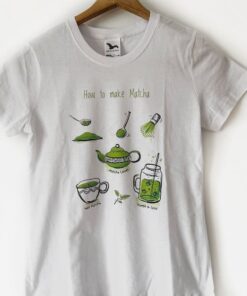 Alternative view of Tricou de bumbac femei How to Make Matcha