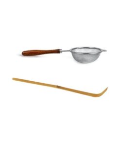 Set linguriță și sită pentru Matcha