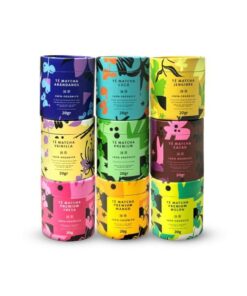 Pachet de 9 Matcha cu fructe + CADOU Pămătuf și Pahar