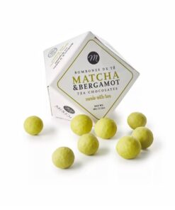 praline cu matcha și bergamotă